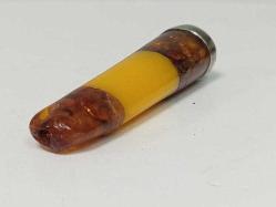 Antika Gümüş Detaylı Osmanlı Dönem Ürünü Ağızlık