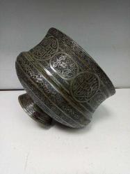 Muazzam Osmanlı İşçiliği ve Detayları Olan Bakır Kase - Badya