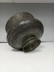 Muazzam Osmanlı İşçiliği ve Detayları Olan Bakır Kase - Badya