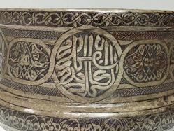 Muazzam Osmanlı İşçiliği ve Detayları Olan Bakır Kase - Badya