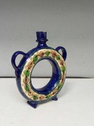 Antika Korond Üretimi El Yapımı El Boyama Sırlı Seramik Karaf