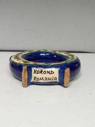 Antika Korond Üretimi El Yapımı El Boyama Sırlı Seramik Karaf