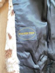 Vintage Tavşan Kürk Palto