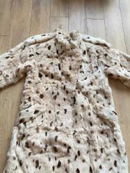 Vintage Tavşan Kürk Palto