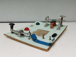 Antika Okul Mors Alfabesi Deney Laboratuvar Aleti