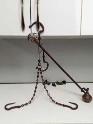 1800'ler Yüksek Kondisyonda Antika Osmanlı Kantar