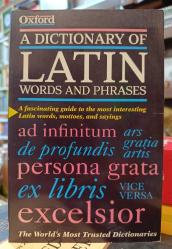 A Dictionary of Latin Words and Phrases
