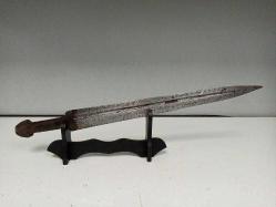 Antika Osmanlı Çerkez Kaması 55cm