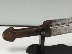 Antika Osmanlı Çerkez Kaması 55cm