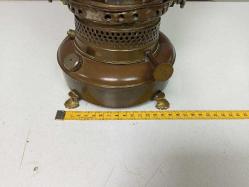 Antika Fransız Bakır Gazyağlı Semaver