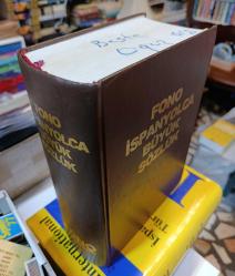 FONO İSPANYOLCA BÜYÜK SÖZLÜK (İspanyolca-Türkçe / Türkçe-İspanyolca)