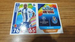 Topps 2017-18 UEFA Champions League Danilo Pereira FC Porto Base Kart No:224
