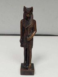 Antika Antik Mısır Anubis Fransız Bronz Heykel