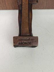 Antika Antik Mısır Anubis Fransız Bronz Heykel