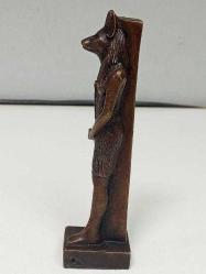 Antika Antik Mısır Anubis Fransız Bronz Heykel