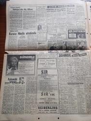 Hürriyet Gazetesi - Turkish Newspaper - 15 Kasım 1960 - affedilen 14 milli birlik komitesi üyesi yurt dışına gönderiliyor - komiteden çıkarılanların bir kısmı seçim yapılıncaya kadar dışarıda vazife görecek - Alparslan Türkeş grubu milli birlik komitesinin 4 sene kalmasını istemiş - demokrasi kervanı milli birlik komitesinden de geldi geçti - Başkan Cemal Gürsel milli birlik komitesinin çalışmalarına katıldı fotoğraf - milli birlik komitesinin tasfiyesi dışarıda çok müspet karşılandı - Yassıada'da yeni bir dava - İpar yolsuzluğu davası ile Adnan Menderes 4. defa Yüce divana çıkıyor - Amerikan Büyükelçisi Fletcher Warren bugün gidiyor - Suriye'nin amude şehrinde bir sinema yandı 200 çocuk öldü - İstanbul'da sinema tiyatro programı - iklimler değiştirilebilecek - Londra'da bekar erkekler için yeni bir okul açıldı - elektronik beyin kalp hastalığı ile savaşacak - sarışın bomba Marilyn Monroe yalnız kalmak istiyor - A ve B millilerin bugünkü maçları -  Galatasaray  Olympiyakos maçı