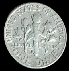 Amerika 1963 D Roosevelt One Dime Çil %90 Gümüş 2.5gr