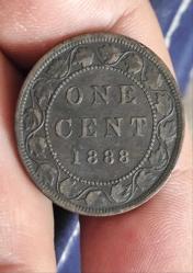 KANADA  ONE CENT 1888