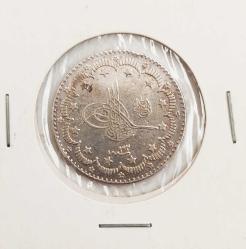 Sultan II. Abdülhamid Dönemi Gümüş 5 Kuruş.. ((Elgazi))