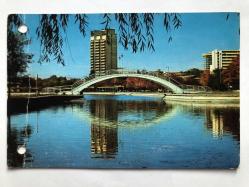 ANKARA KARTPOSTAL - GENÇLİK PARKI VE STAD OTELİNİN GÖRÜNÜŞÜ - YAZILI - 7023