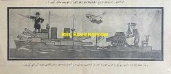 Osmanlıca Akbaba Mizah Dergisi-Gazetesi, Orijinal Dönem Basım, (Ottoman Magazine-Newspaper) - 11 Kasım (Teşrin-i Sani) 1926 - Sayı: 411 - Karikatürist Ramiz Gökçe'nin Venizelos'u Tasvir Eden Çalışması: Venizelos Yunanistan'da İşe Başlıyor! 
