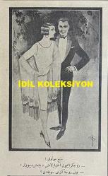 Osmanlıca Akbaba Mizah Dergisi-Gazetesi, Orijinal Dönem Basım, (Ottoman Magazine-Newspaper) - 11 Kasım (Teşrin-i Sani) 1926 - Sayı: 411 - Karikatürist Ramiz Gökçe'nin Venizelos'u Tasvir Eden Çalışması: Venizelos Yunanistan'da İşe Başlıyor! 