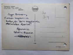 ANKARA KARTPOSTAL - HACI BAYRAM CAMİİ - KIZILAY GENÇLİK PARKI - ULUS ATATÜRK ANITI - YAZILI - 203