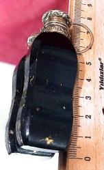 ANTİKA KOKU ŞİŞESİ GÜMÜŞ KAPAKLI