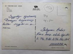 ANKARA KARTPOSTAL - KALE -1960LAR KULLANILMIŞ KT109