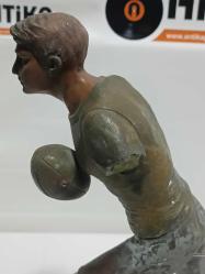 METAL AMERİKAN FUTBOL OYUNCUSU BİBLOSU