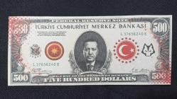 Recep Tayyip Erdoğan 500 Dolar