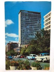 ANKARA KARTPOSTAL - KIZILAY MEYDANI VE GÖKDELEN - YAZILI - 165