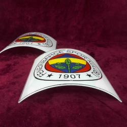 FENERBAHÇE SPOR KULÜBÜ 1907 BİR ÇİFT APLİK AYDINLATMA CAMLARI