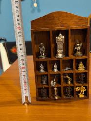 Masif Ahşap Minyatür Dolabı