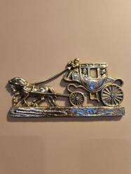 LOT.3 » Pirinç Duvar Dekoru. Atlı model