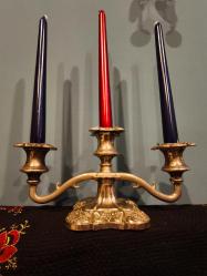 LOT.10 » 3 kollu avrupa şamdan