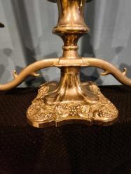 3 kollu avrupa şamdan