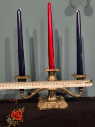 3 kollu avrupa şamdan