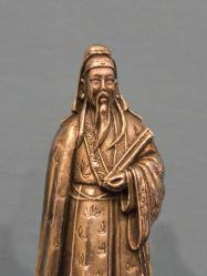 LOT.4 » 925 damgalı Keşiş Heykeli