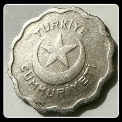 1941 - 1 Kuruş “Az Bulunur/S” TCM41 - KM#867