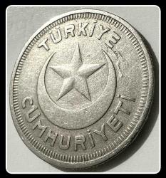 1937 - 10 KURUŞ (TCM137) “S / AB” Az Bulunur.
