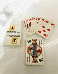 Becker pilsen poker iskambil kağıdı