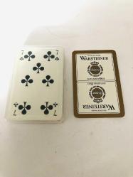 Warsteıner bira poker iskambil kağıdı
