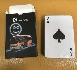 Karsan iskambil kağıdı destesi