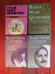 Reşat Nuri Güntekin 4 KİTAP Çalıkuşu (TAM METİN) Dudaktan Kalbe, Yaprak Dökümü, Yeşil Gece)