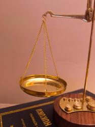 Pirinç ve Ahşap Terazi