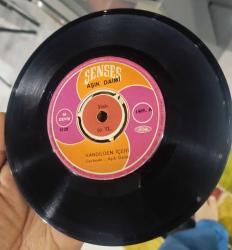 Aşık Daimi ( Kandilden İçeri - Zülfü Siyahım) 45 lik plak