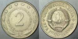 YUGOSLAVYA 2 DİNAR 1979 TİTO DÖNEMİ.
