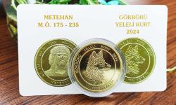 BÜYÜK TÜRK HÜKÜMDARLARI SERİSİ-METEHAN / GÖKBÖRÜ YELELİ KURT 1000 METELİK ((2024))