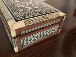 SEDEF KAKMALI AHŞAP KUTU